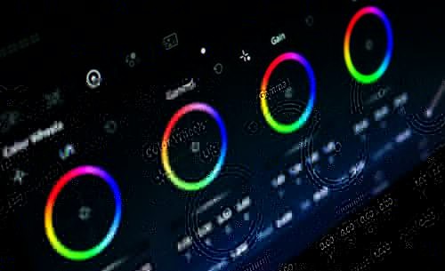 Colour grading on the DaVinci Resolve Color page: the four-wheel Lift/Gamma/Gain interface used to grade R3D NE footage from the Nikon ZR
