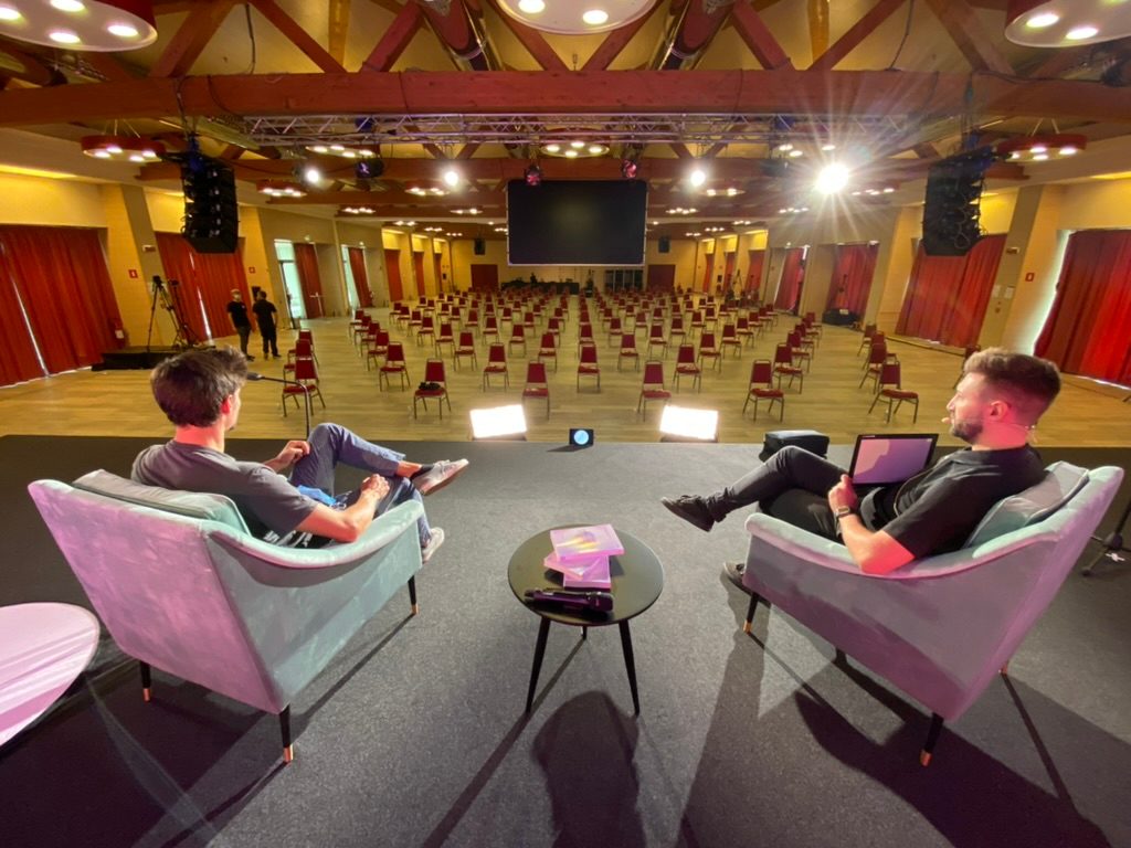 Cape Town Google Talk, multicam setup